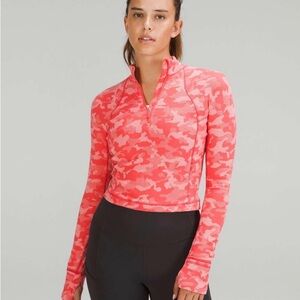 Lululemon It’s Rulu Run Cropped Half Zip